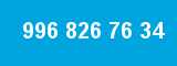 996 826 76 34